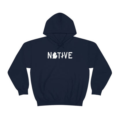 Michigan 'Native' Hoodie (Licence Plate Font) | Unisex Standard