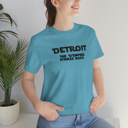 'Detroit the D'Empire Strikes Back' T-Shirt (1970s Sci-Fi Parody) | Unisex Standard Fit