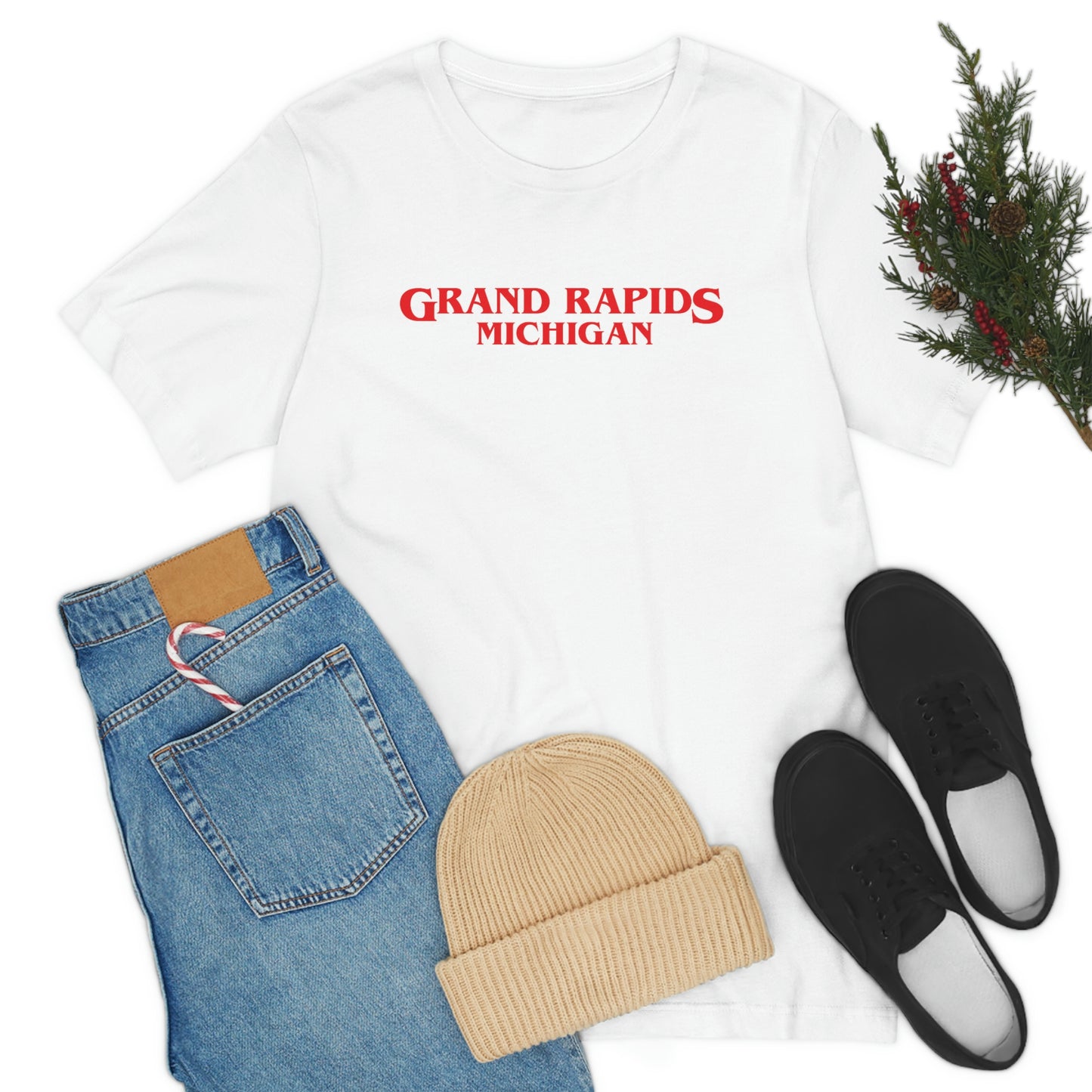 'Grand Rapids Michigan' ' T-Shirt (1980s Drama Parody) | Unisex Standard Fit