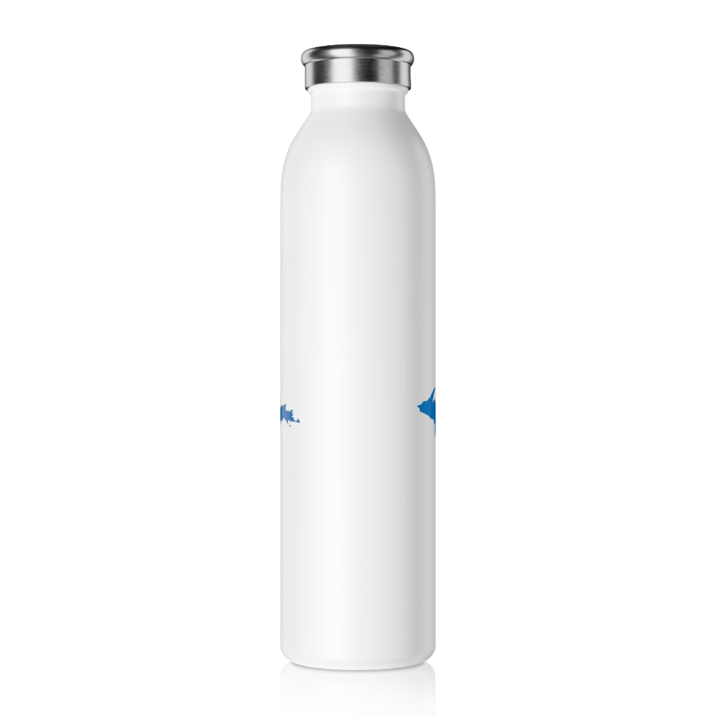 Michigan Upper Peninsula Water Bottle (w/ Azure UP Outline) | 20oz Double-Walled