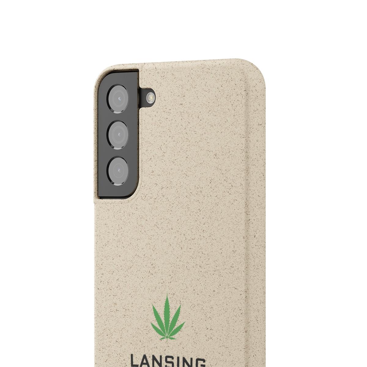 'Lansing' Phone Cases (w/ Cannabis Leaf) | Android & iPhone - Circumspice Michigan