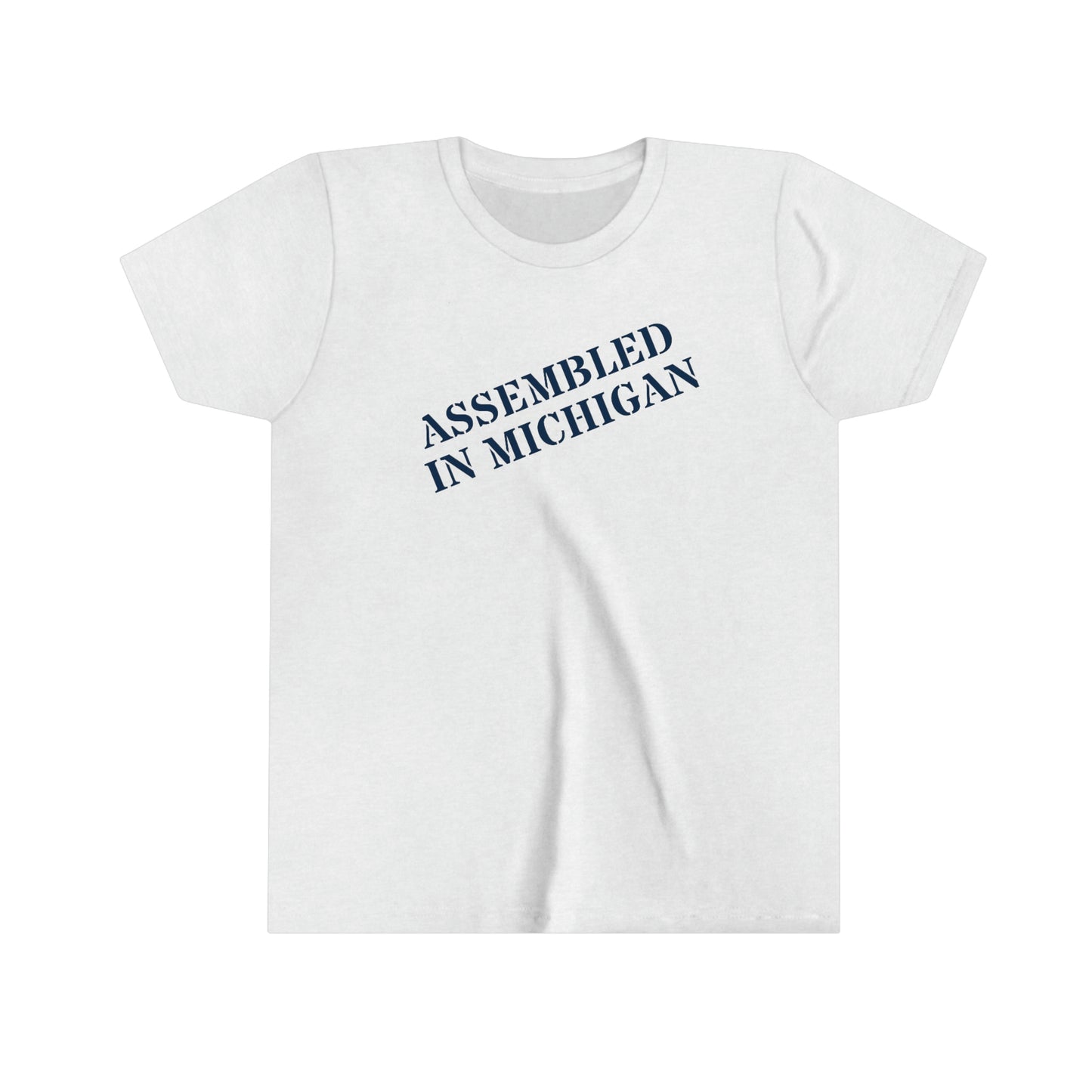 'Assembled in Michigan' T-Shirt | Youth Short Sleeve