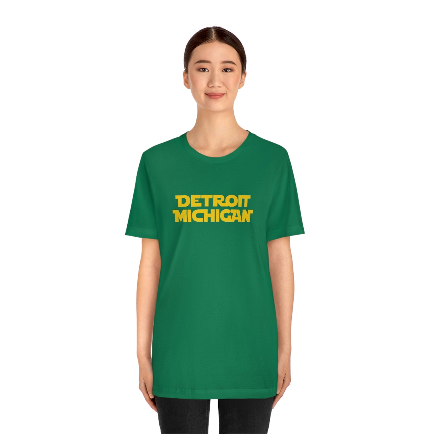 'Detroit Michigan' T-Shirt (1970s Epic Sci-Fi Parody) | Unisex Standard Fit