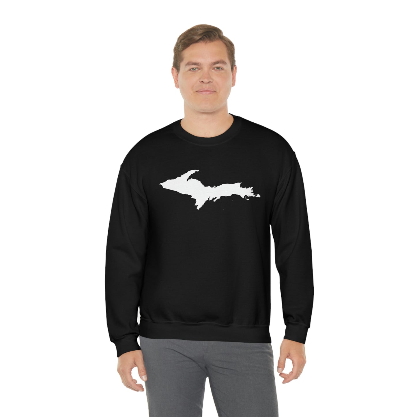 Michigan Upper Peninsula Sweatshirt (w/ UP Outline) | Unisex Standard