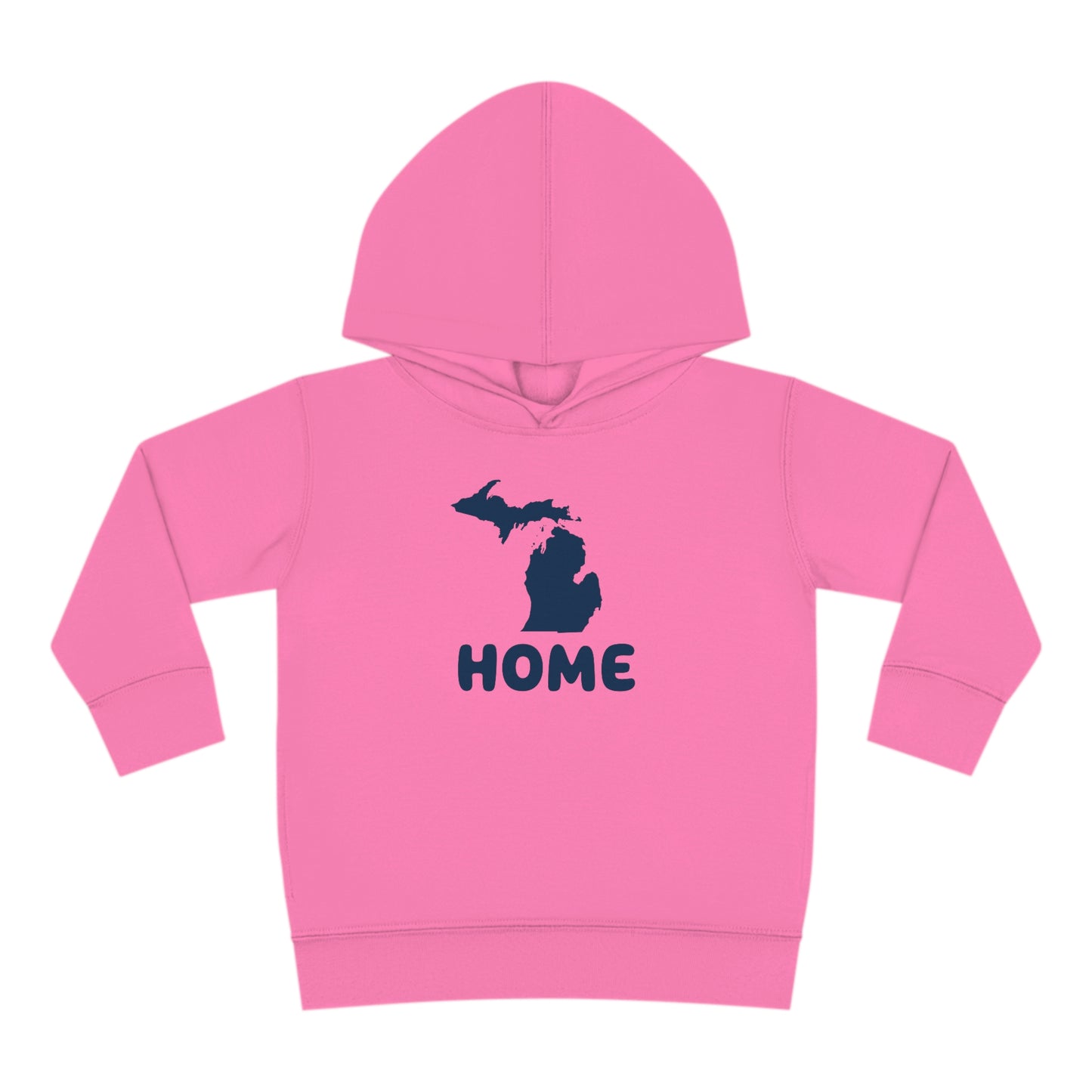 Michigan 'Home' Hoodie (Rounded Children's Font) | Unisex Toddler