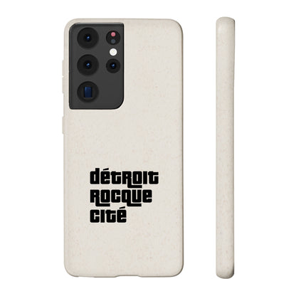 'Détroit Rocque Cité' Phone Cases (1970s Font) | Android & iPhone