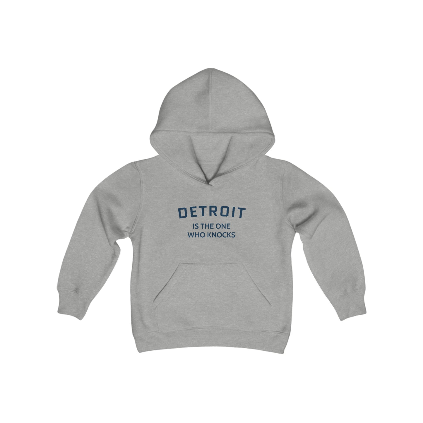 'Detroit is the One Who Knocks' Hoodie | Unisex Youth