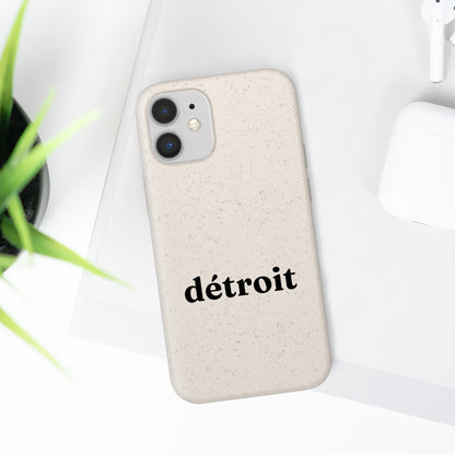 'Détroit' Phone Cases (Old Style Serif Font) | Android & iPhone