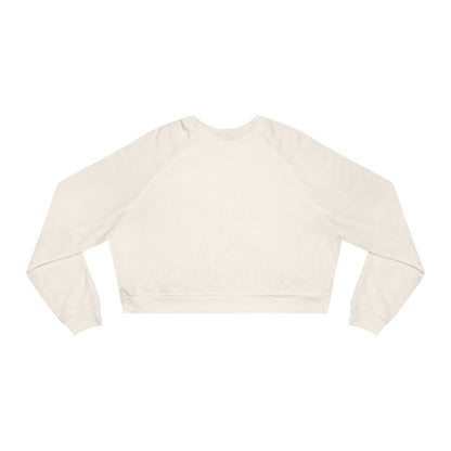 Michigan Upper Peninsula Sweatshirt (w/ UP Finland Flag Outline) | Cropped Mid-Length