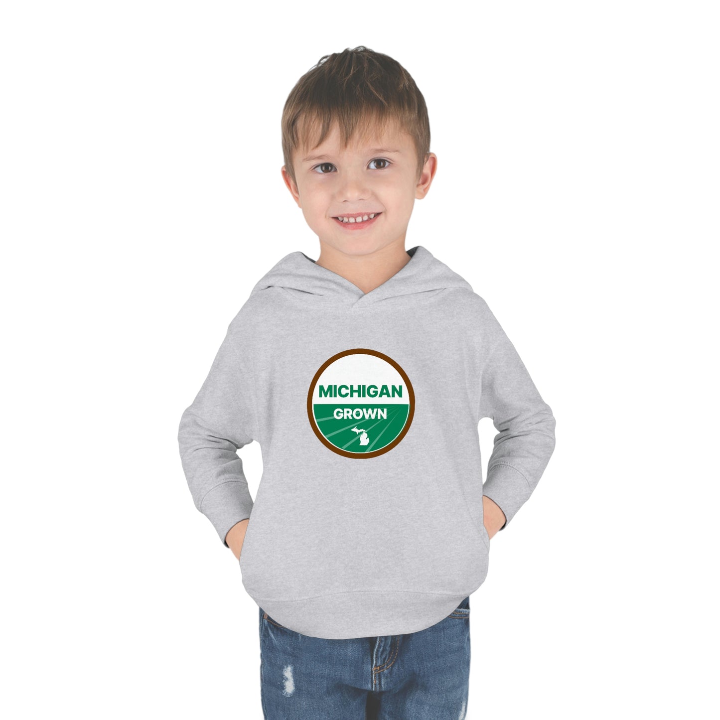 'Michigan Grown' Hoodie (Agricultural Certification Parody) | Unisex Toddler