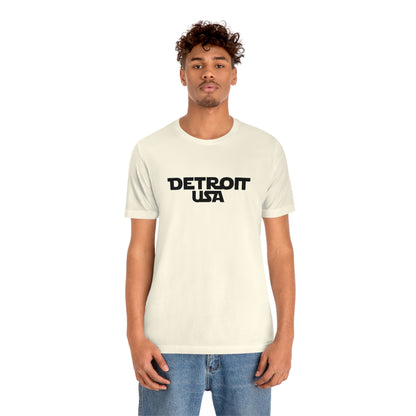 'Detroit USA' T-Shirt (1970s Epic Sci-Fi Parody) | Unisex Standard Fit