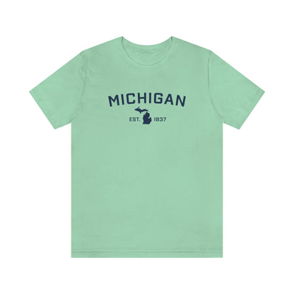 'Michigan EST 1837' ' T-Shirt | Unisex Standard Fit