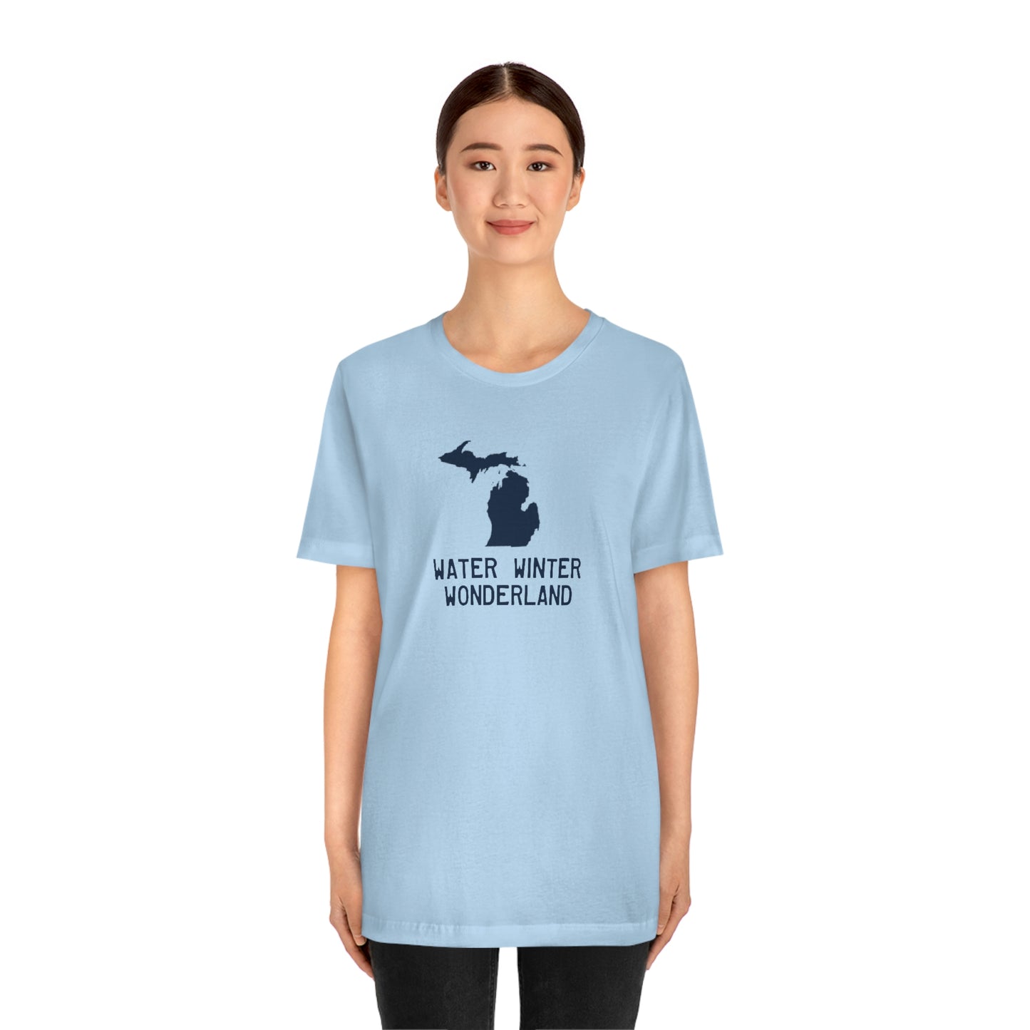 Michigan 'Water Winter Wonderland' T-Shirt | Unisex Standard Fit