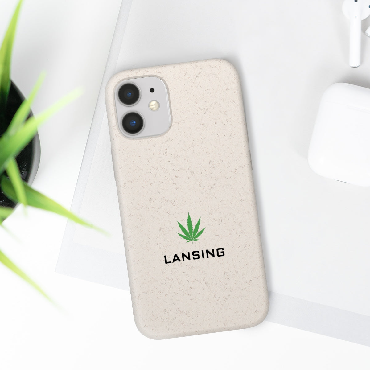 'Lansing' Phone Cases (w/ Cannabis Leaf) | Android & iPhone