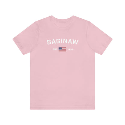 'Saginaw EST 1835' T-Shirt | Unisex Standard Fit