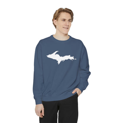 Michigan Upper Peninsula Sweatshirt | Unisex Garment Dyed