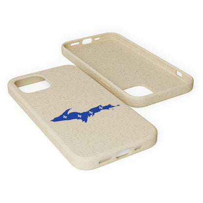 Michigan Upper Peninsula Biodegradable Phone Cases (w/ UP Quebec Flag Outline) | Apple iPhone