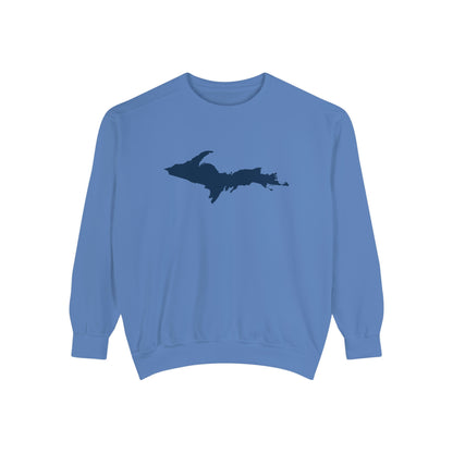 Michigan Upper Peninsula Sweatshirt | Unisex Garment Dyed