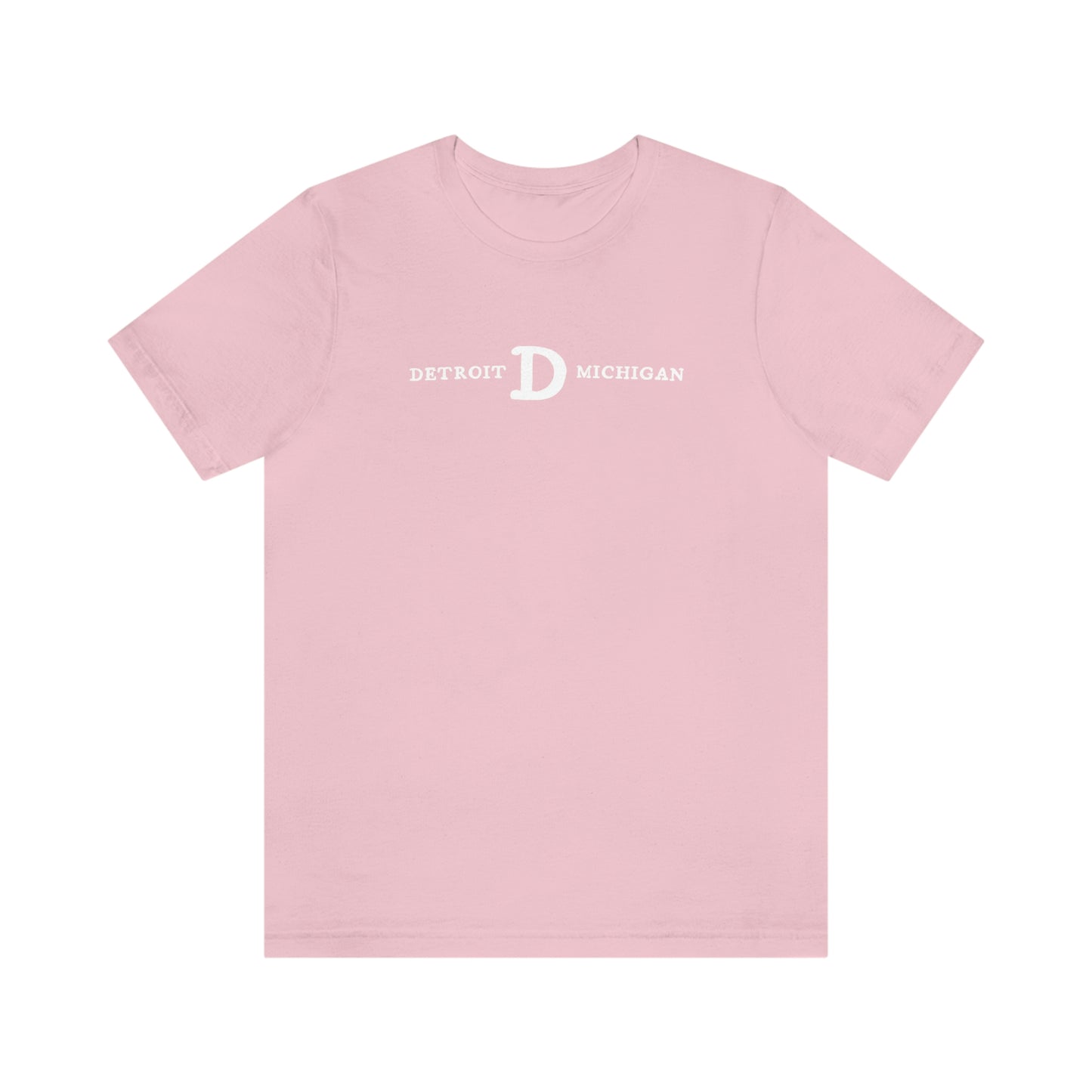 'Detroit Michigan' T-Shirt (w/ Old French D) | Unisex Standard Fit