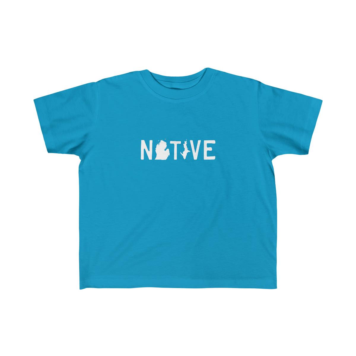 Michigan 'Native' T-Shirt | Toddler Short Sleeve - Circumspice Michigan