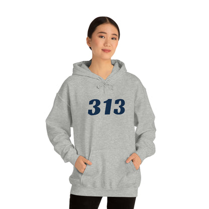 Detroit '313' Hoodie (Racing Font) | Unisex Standard