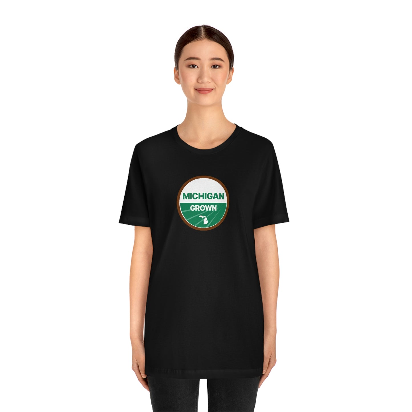 'Michigan Grown' T-Shirt (Agricultural Certification Parody) | Unisex Standard Fit