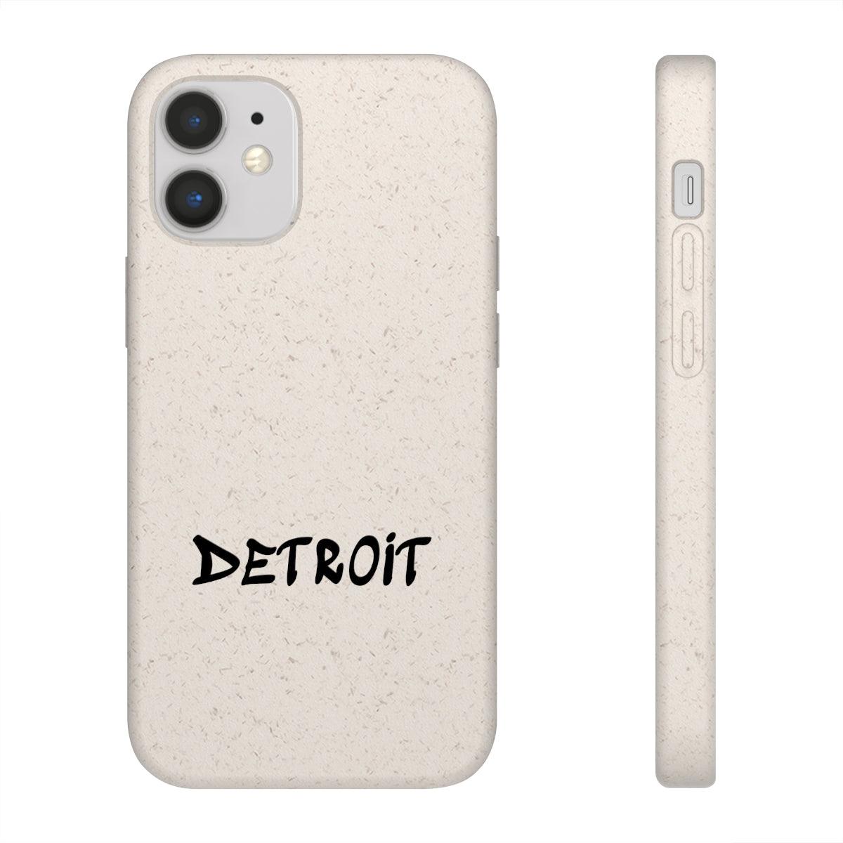 'Detroit' Phone Cases (1980s Hip Hop Font)  | Android & iPhone - Circumspice Michigan