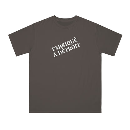 'Fabriqué à Détroit' T-Shirt | Organic Unisex