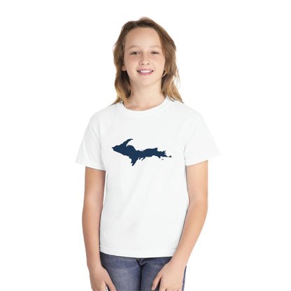 Michigan Upper Peninsula T-Shirt | Youth Garment-Dyed