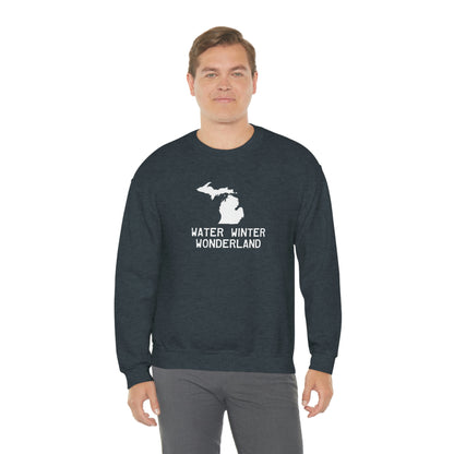 Michigan 'Water Winter Wonderland' Sweatshirt | Unisex Standard