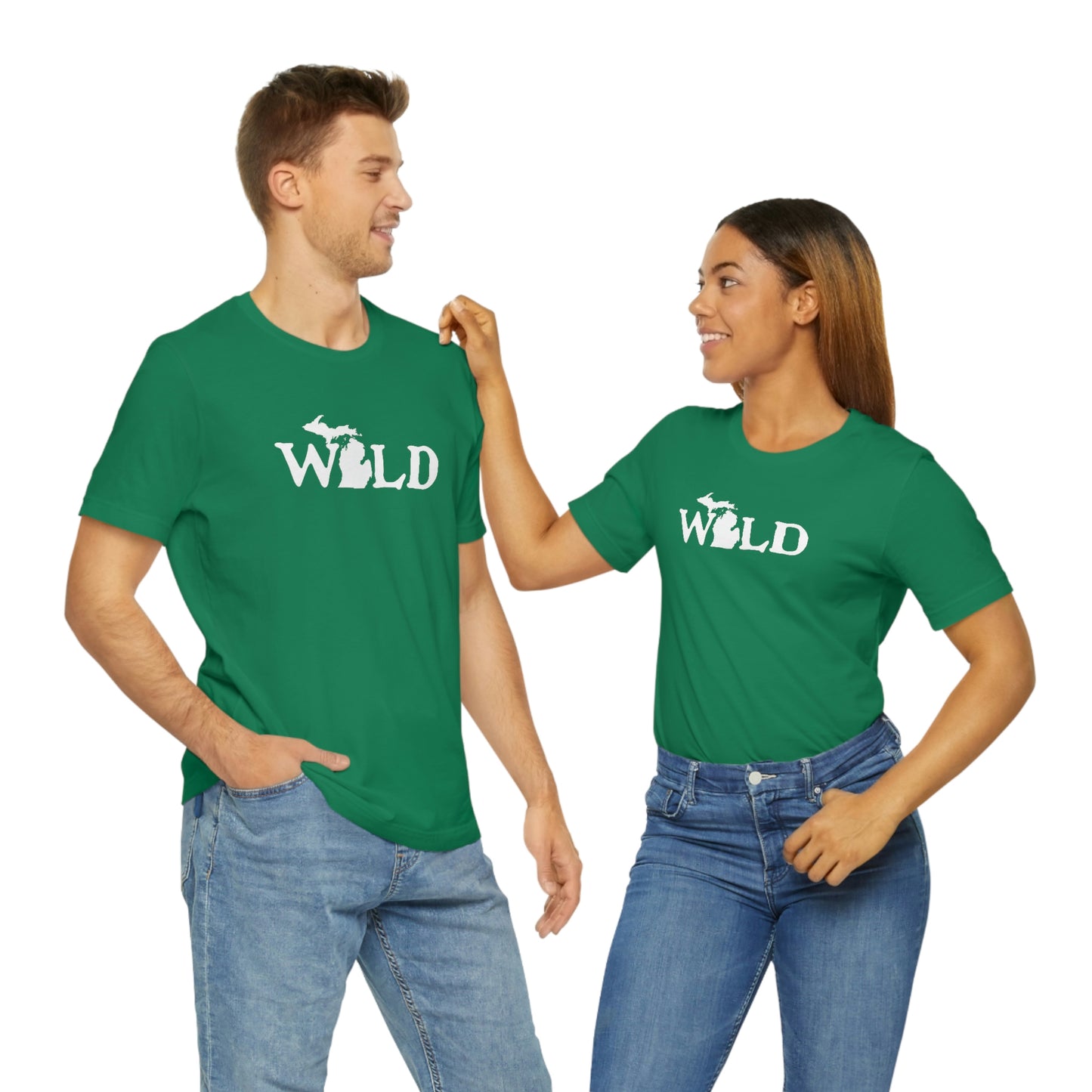 Michigan 'Wild' T-Shirt (Woodcut Font) | Unisex Standard Fit