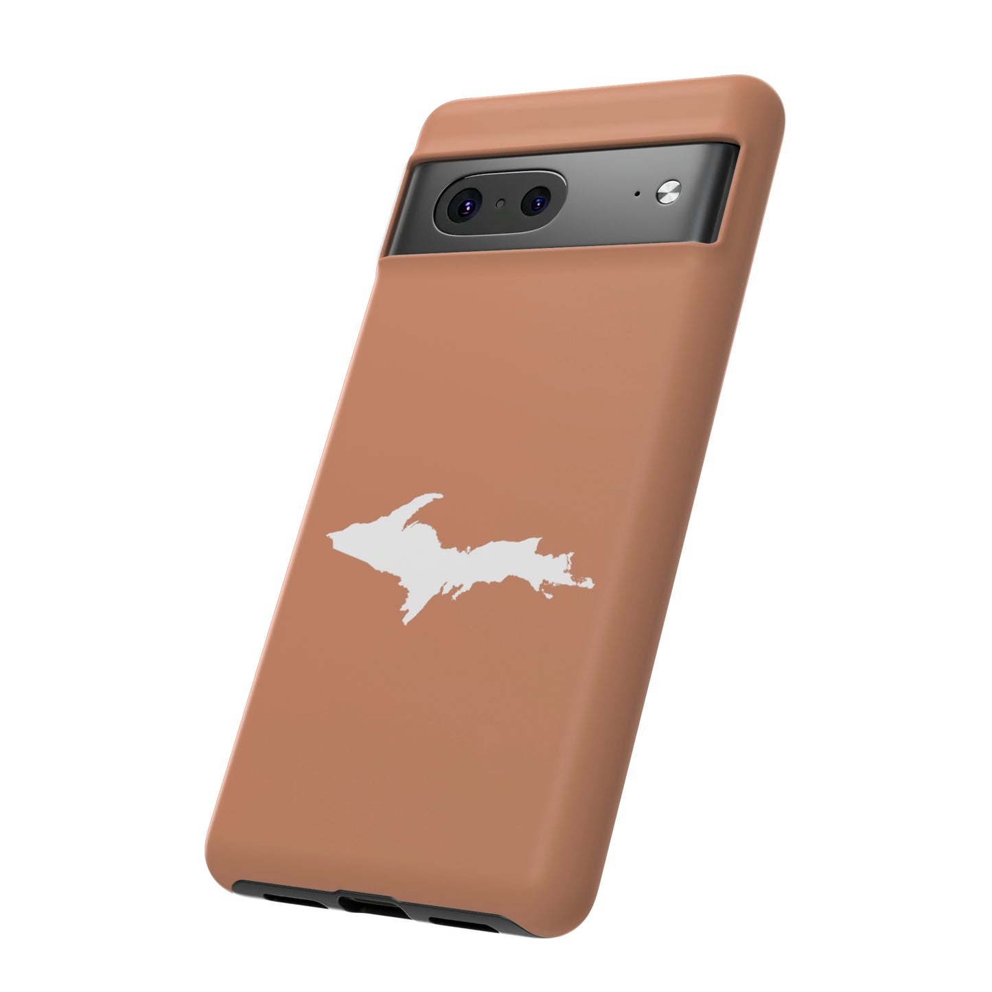 Michigan Upper Peninsula Tough Phone Case (Copper Colored Edition) | Samsung & Pixel Android