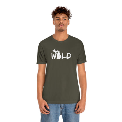 Michigan 'Wild' T-Shirt (Paintbrush Font) | Unisex Standard Fit