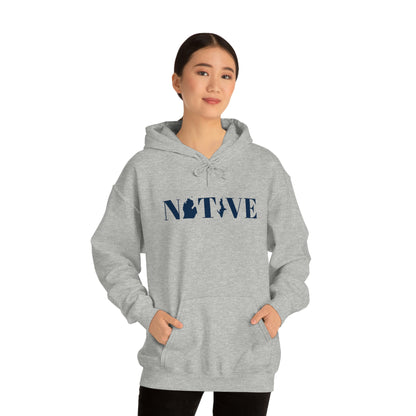 Michigan 'Native' Hoodie (Didone Font) | Unisex Standard