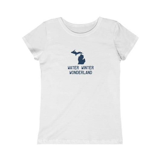 'Water Winter Wonderland' T-Shirt | Youth Girls - Circumspice Michigan