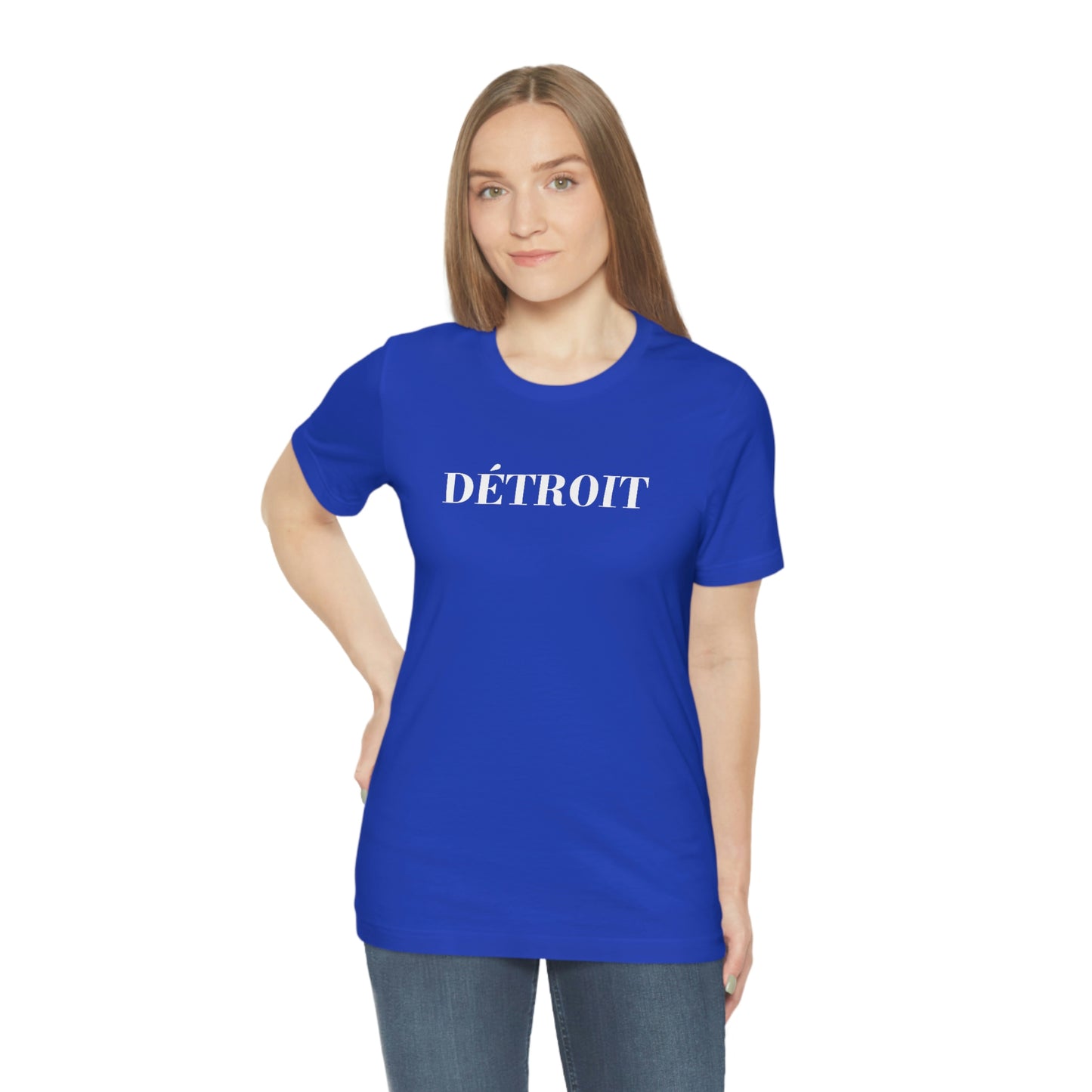'Détroit' T-Shirt (Didone Font) | Unisex Standard Fit