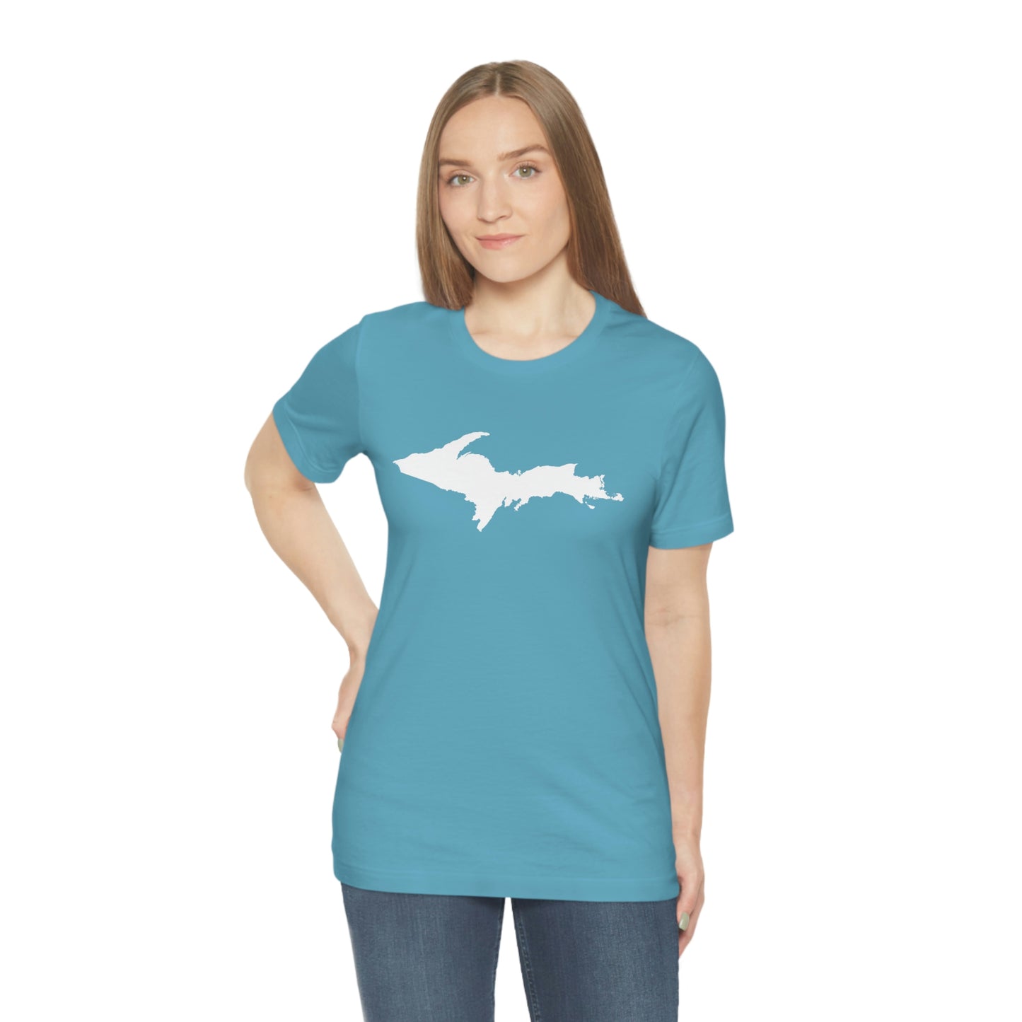 Upper Peninsula T-Shirt (w/ U.P. Outline | Unisex Standard Fit