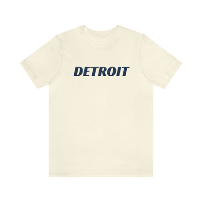 'Detroit' T-Shirt (Racing Font) | Unisex Standard Fit