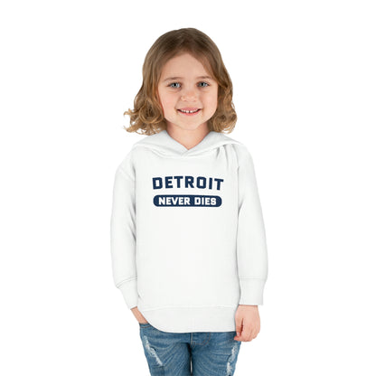 'Detroit Never Dies' Hoodie | Unisex Toddler