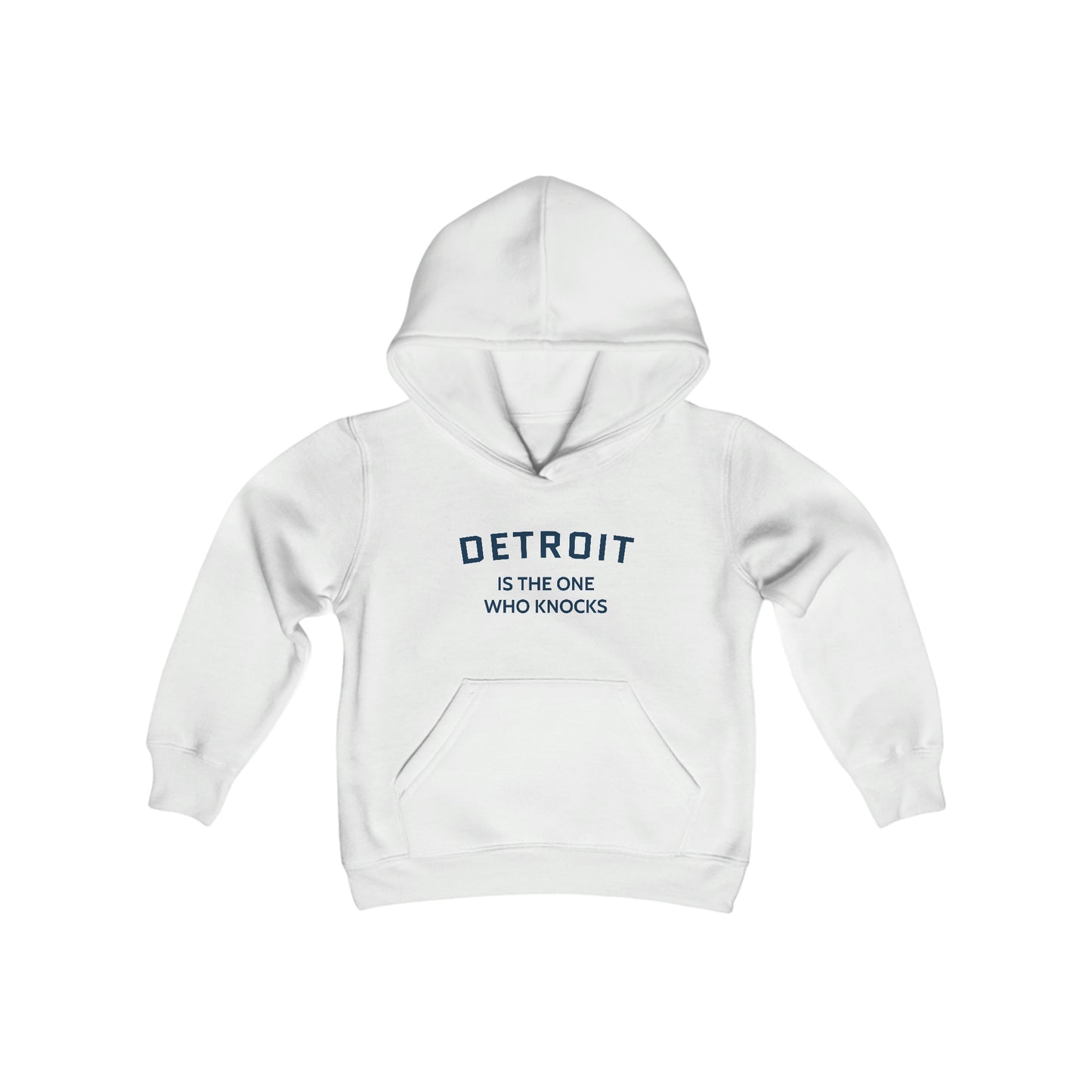 'Detroit is the One Who Knocks' Hoodie | Unisex Youth