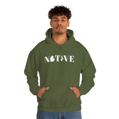 Michigan 'Native' Hoodie (Didone Font) | Unisex Standard