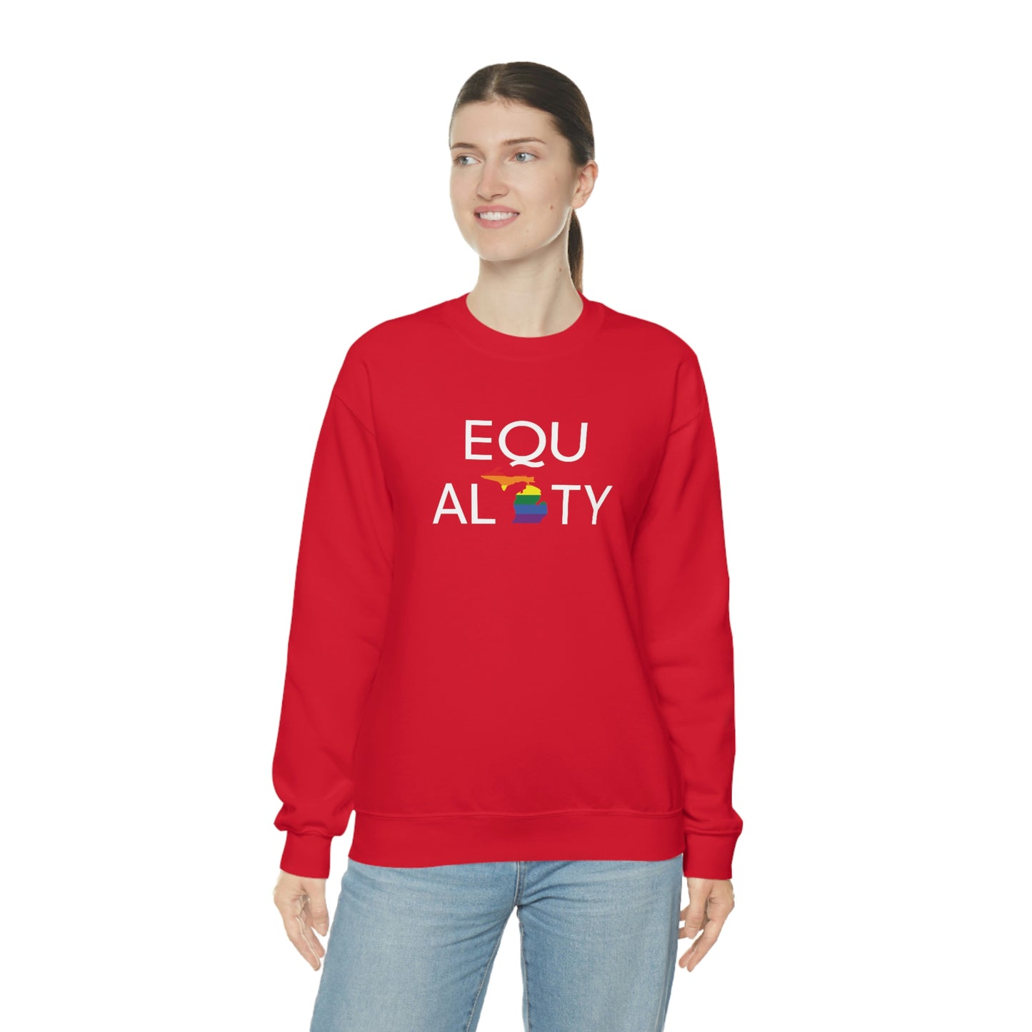 Michigan 'Equality' Sweatshirt | Unisex Standard