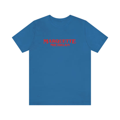 'Marquette Michigan' ' T-Shirt (1980s Drama Parody) | Unisex Standard Fit