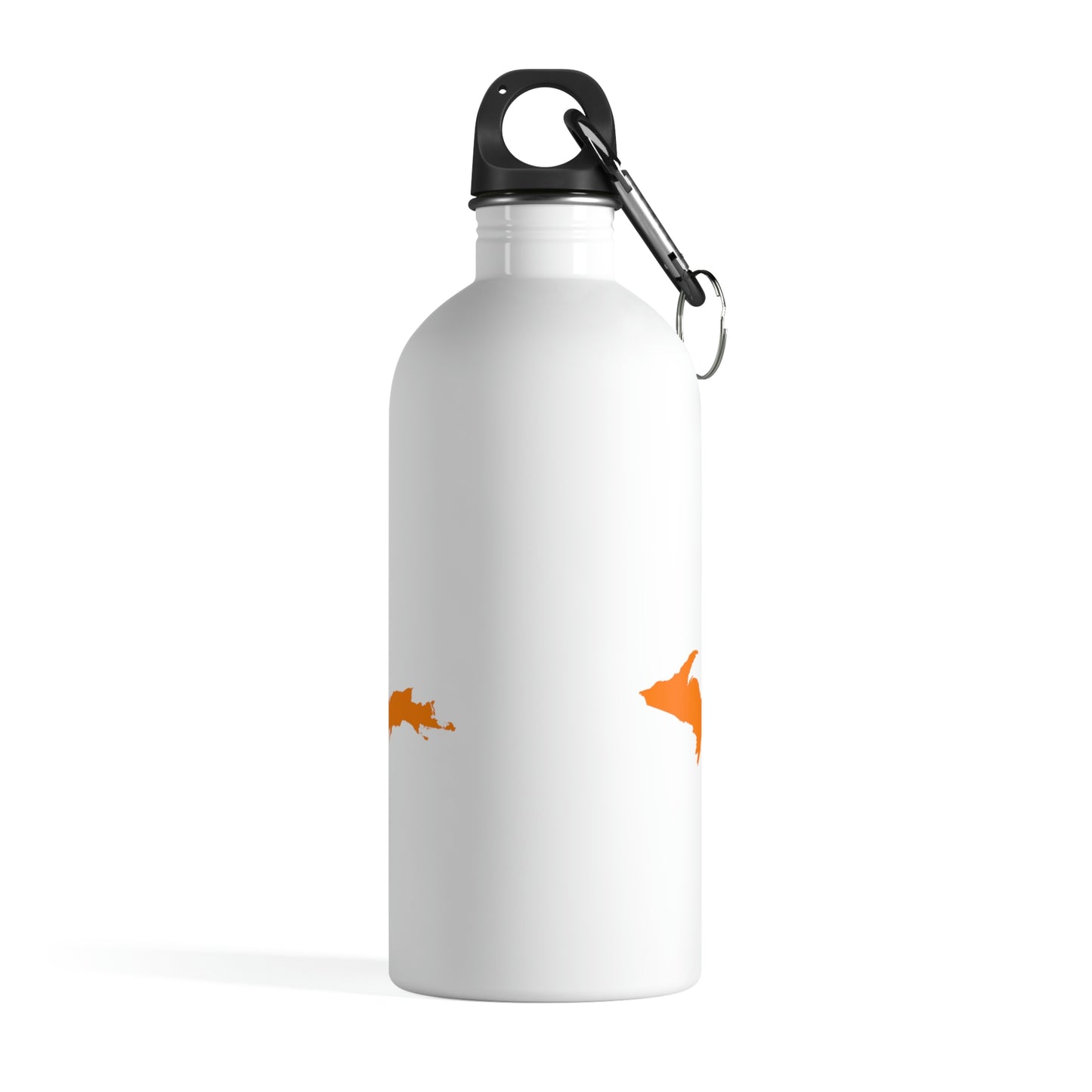 Michigan Upper Peninsula Water Bottle (w/ Orange UP Outline) | 14oz Stainless Steel