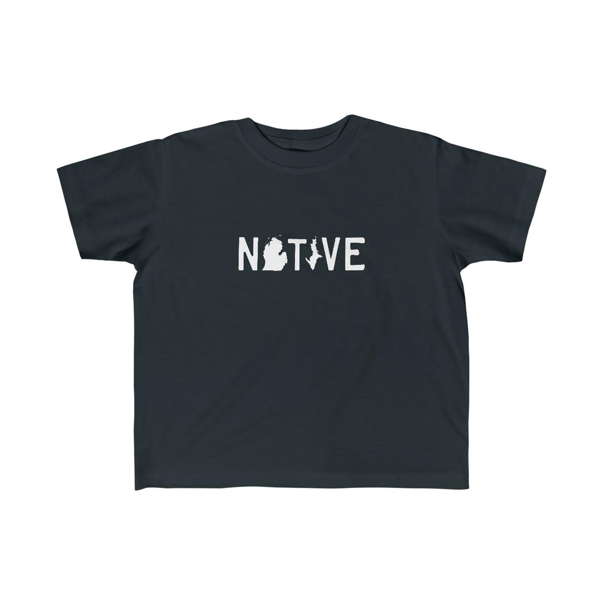 Michigan 'Native' T-Shirt | Toddler Short Sleeve - Circumspice Michigan