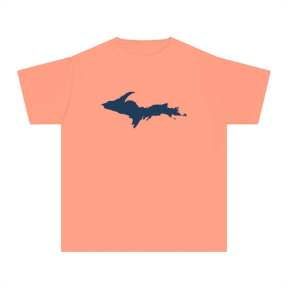 Michigan Upper Peninsula T-Shirt | Youth Garment-Dyed