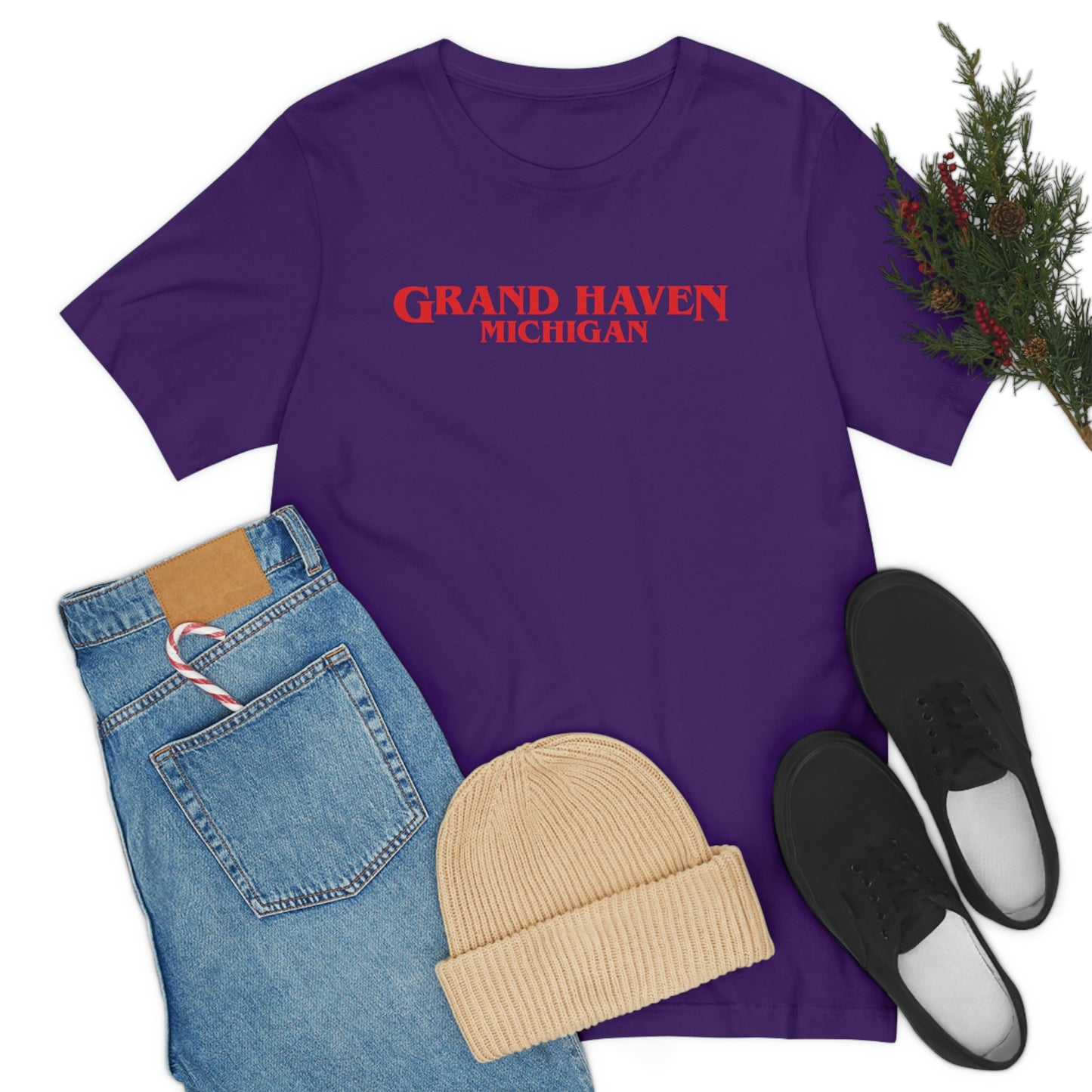 'Grand Haven Michigan' ' T-Shirt (1980s Drama Parody) | Unisex Standard Fit