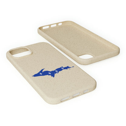 Michigan Upper Peninsula Biodegradable Phone Cases (w/ UP Quebec Flag Outline) | Apple iPhone