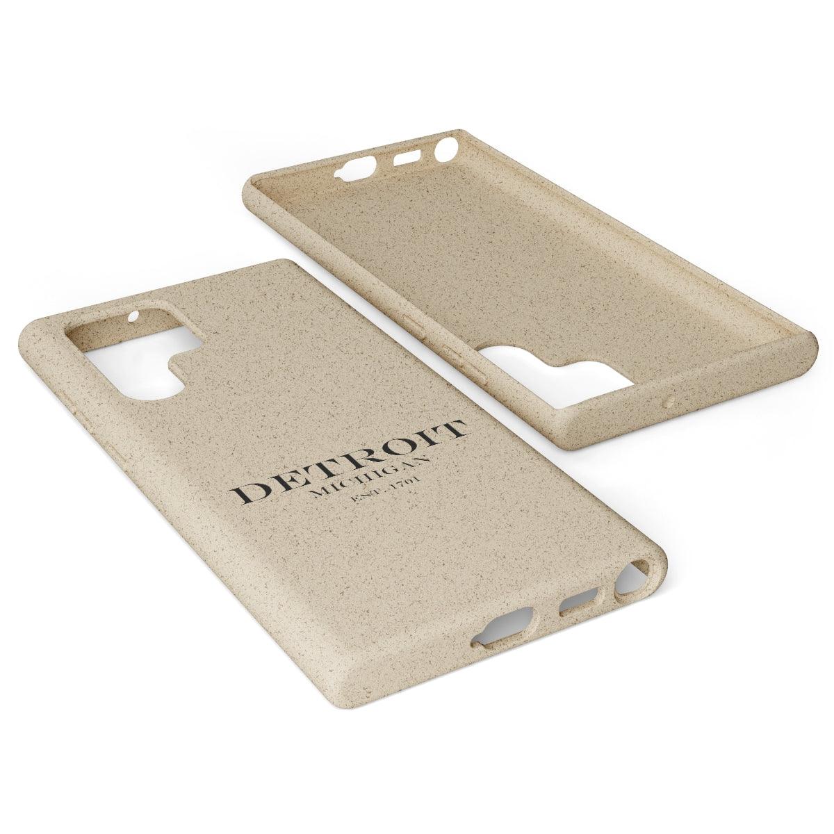 'Detroit Est. 1701' Phone Cases (Black Color) | Android & iPhone - Circumspice Michigan