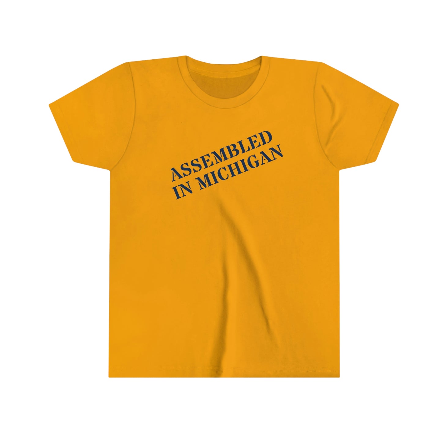 'Assembled in Michigan' T-Shirt | Youth Short Sleeve